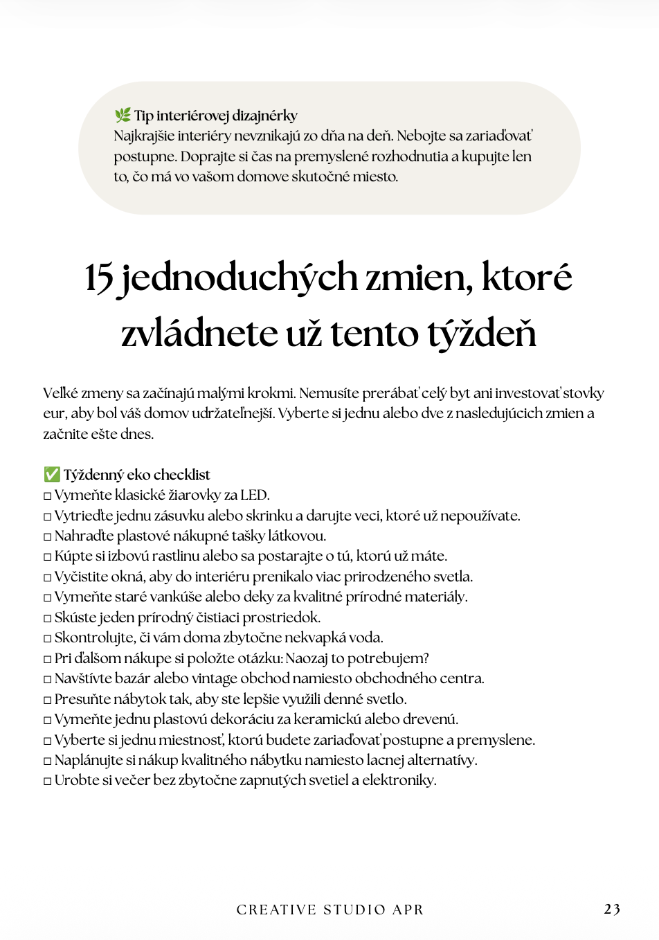 Ebook Ekologický interiér